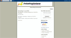 Desktop Screenshot of derfreizeitoptimierer.blogspot.com