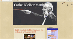 Desktop Screenshot of carloskleiber.blogspot.com
