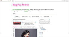 Desktop Screenshot of bollywood-cineactress.blogspot.com