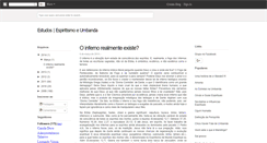 Desktop Screenshot of espiritismoumbanda.blogspot.com
