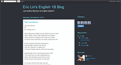 Desktop Screenshot of ericlineng1bblog.blogspot.com