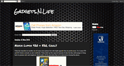 Desktop Screenshot of gadgetsnlife.blogspot.com