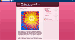 Desktop Screenshot of goddessgreedspig.blogspot.com