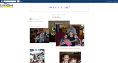 Desktop Screenshot of gwensfight.blogspot.com