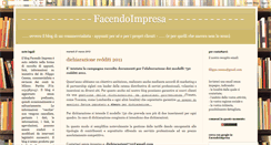 Desktop Screenshot of facendoimpresa.blogspot.com