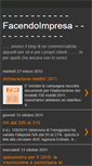Mobile Screenshot of facendoimpresa.blogspot.com