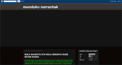Desktop Screenshot of mundukonarrastiak.blogspot.com