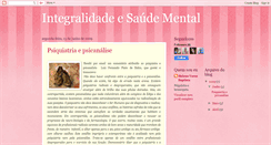 Desktop Screenshot of integralidadesaudemental.blogspot.com