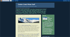 Desktop Screenshot of chatter-creek-winter-staff.blogspot.com