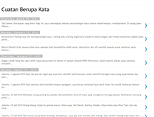 Tablet Screenshot of cuatanberupakata.blogspot.com