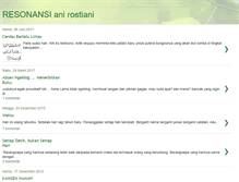 Tablet Screenshot of annie-rosetyani.blogspot.com