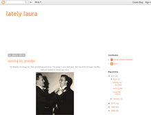 Tablet Screenshot of latelylola.blogspot.com