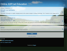 Tablet Screenshot of 2012onlineaspdotneteducation.blogspot.com