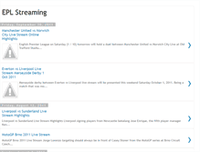 Tablet Screenshot of eplstreaming.blogspot.com