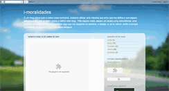 Desktop Screenshot of i-moralidades.blogspot.com
