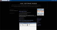 Desktop Screenshot of jualansoftwaremurah.blogspot.com