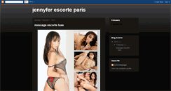 Desktop Screenshot of jennyfer-escortee-paris.blogspot.com