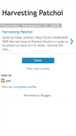 Mobile Screenshot of harvestingpatchoi.blogspot.com