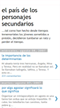 Mobile Screenshot of elpaisdelospersonajessecundarios.blogspot.com