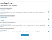 Tablet Screenshot of naughty-thoughts.blogspot.com