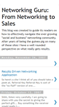 Mobile Screenshot of fromnetworkingtosales.blogspot.com