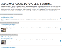 Tablet Screenshot of destaquecasapovomessines.blogspot.com