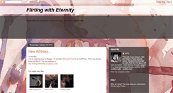 Desktop Screenshot of flirtingwitheternity.blogspot.com
