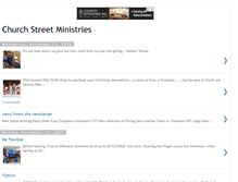 Tablet Screenshot of churchstreetministries.blogspot.com