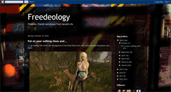 Desktop Screenshot of freedeology.blogspot.com