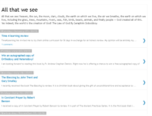Tablet Screenshot of allthatwesee.blogspot.com