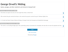 Tablet Screenshot of georgeorwell.blogspot.com