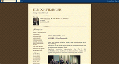 Desktop Screenshot of filmomusik.blogspot.com