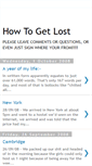 Mobile Screenshot of how-to-get-lost.blogspot.com