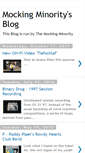 Mobile Screenshot of mockingminority.blogspot.com
