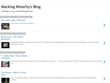 Tablet Screenshot of mockingminority.blogspot.com