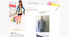 Desktop Screenshot of lojavidabela.blogspot.com