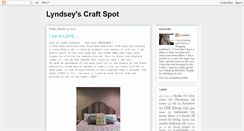 Desktop Screenshot of lyndseyscraftspot.blogspot.com