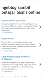 Mobile Screenshot of bisnis-online-bali.blogspot.com