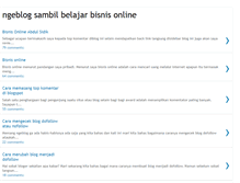 Tablet Screenshot of bisnis-online-bali.blogspot.com