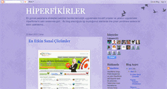 Desktop Screenshot of hiperfikirler.blogspot.com