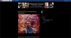 Desktop Screenshot of characterissues.blogspot.com