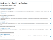 Tablet Screenshot of lasgaviotasdeinfantil.blogspot.com