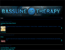 Tablet Screenshot of bassline-therapy.blogspot.com