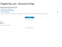 Tablet Screenshot of decorativeflagsforyou.blogspot.com