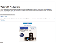 Tablet Screenshot of boxingmanagementresources.blogspot.com