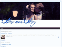 Tablet Screenshot of alex-and-amy.blogspot.com