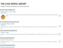 Tablet Screenshot of lyonpatrolreport.blogspot.com