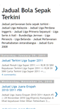 Mobile Screenshot of jadualbola.blogspot.com