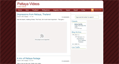 Desktop Screenshot of pattayavideo.blogspot.com