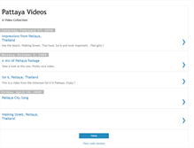 Tablet Screenshot of pattayavideo.blogspot.com